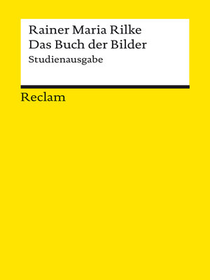 cover image of Das Buch der Bilder. Studienausgabe